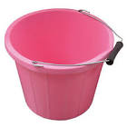 Battles 14ltr Stable Bucket Pink