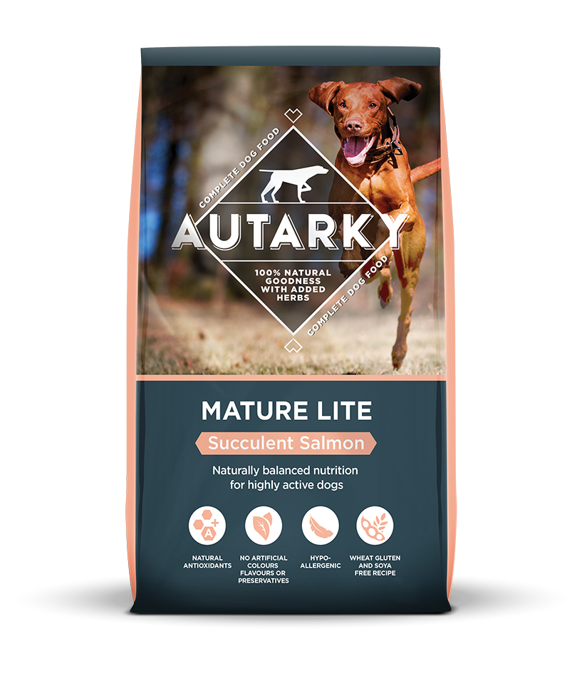 Autarky Mature Lite Succulent Salmon Hypoallergenic Dog Food