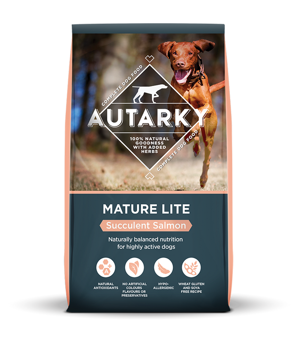 Autarky Mature Lite Succulent Salmon Hypoallergenic Dog Food