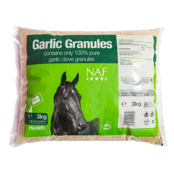 NAF Garlic Granules 3kg Refill