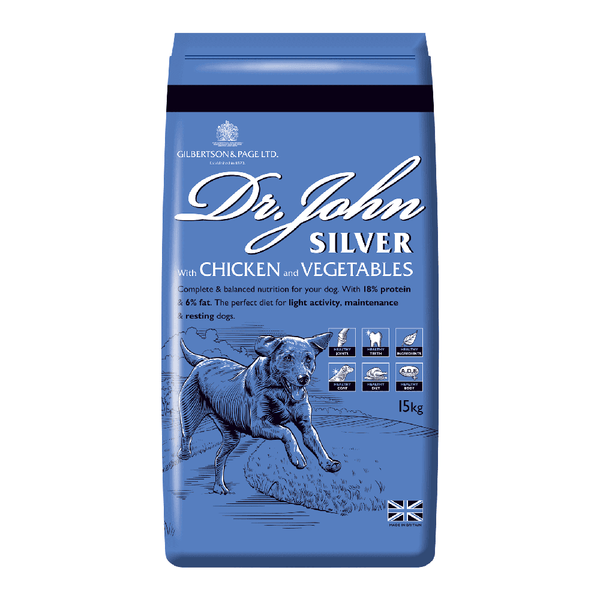 Dr John Silver with Chicken & Vegetables Complete Working Dog Food