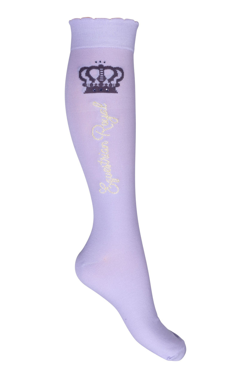 HKM Riding Socks -Lavender Bay-