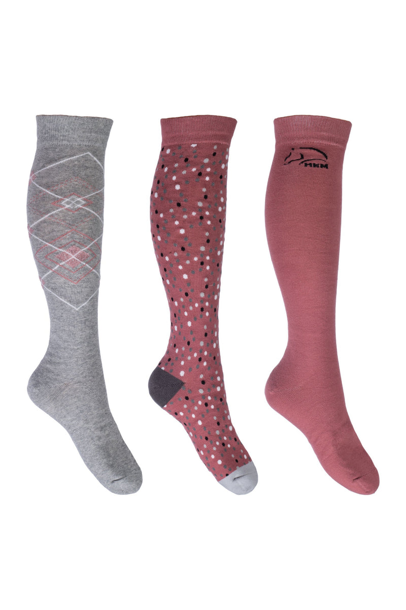 HKM Riding Socks -Colorado- Set Of 3