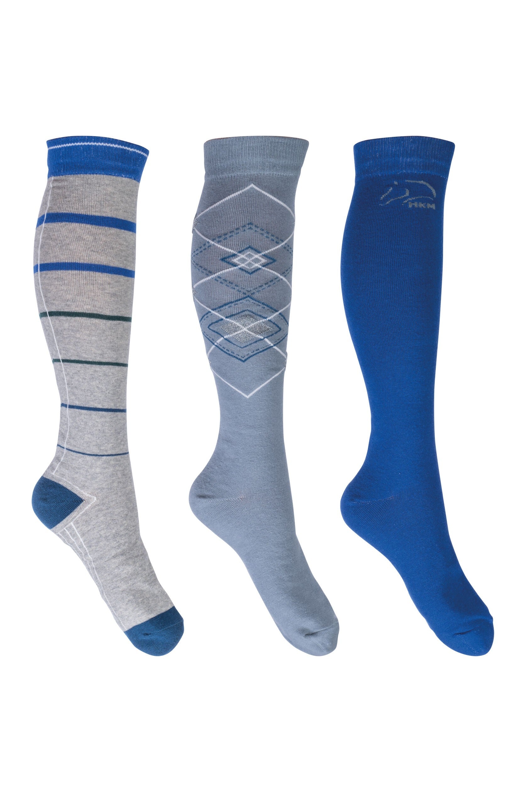 HKM Riding Socks -Byron- Set Of 3