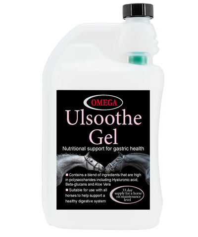 Omega Equine Ulsoothe Gel - 1ltr