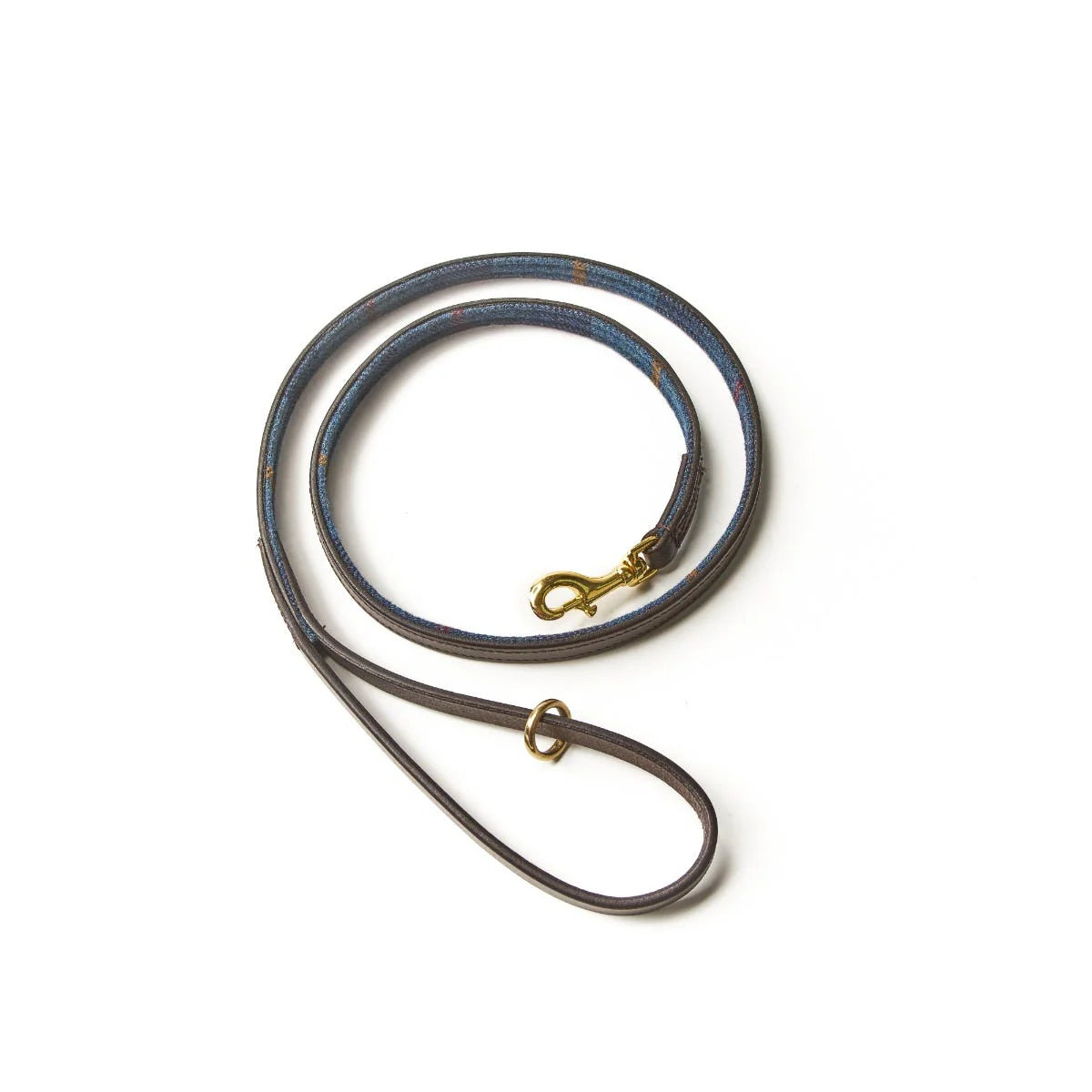 Digby & Fox Tweed Dog Lead - Navy