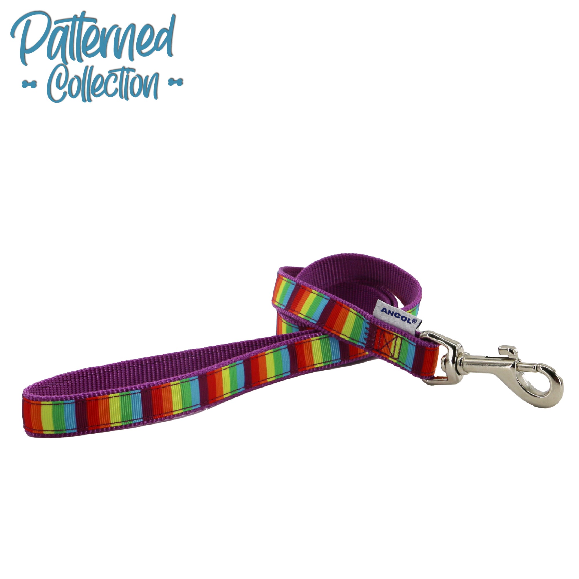 Ancol Rainbow Lead 100cm X 1.9cm