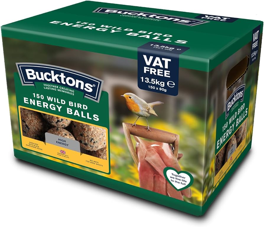 Bucktons Energy Balls(VAT Free) 150pk