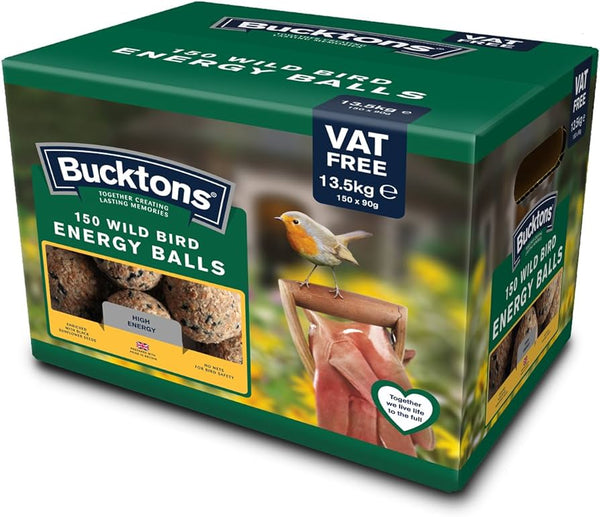 Bucktons Energy Balls(VAT Free) 150pk