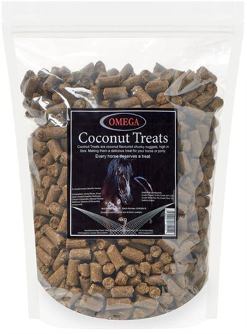 Omega Equine Coconuts Treats - 4kg