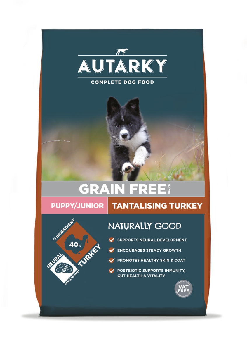 Autarky Grain Free Puppy/Junior Tantalising Turkey Dry Dog Food