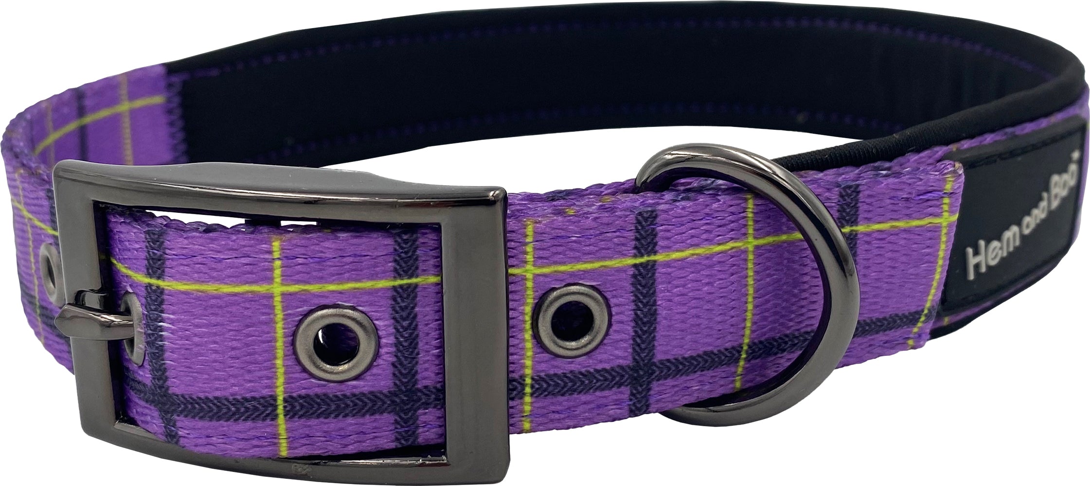 Hem & Boo Country Check Collar