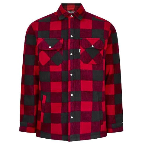 Mens Champion Kinross Quilted Fleece Shirt