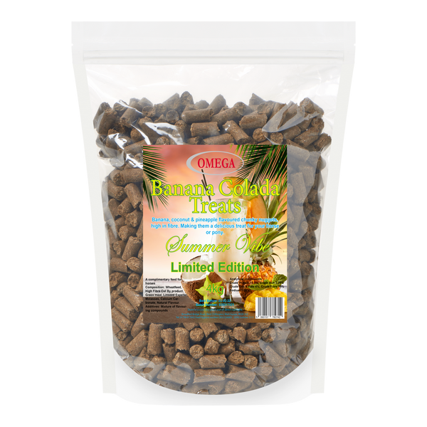 Omega Equine Banana Treats - 4kg