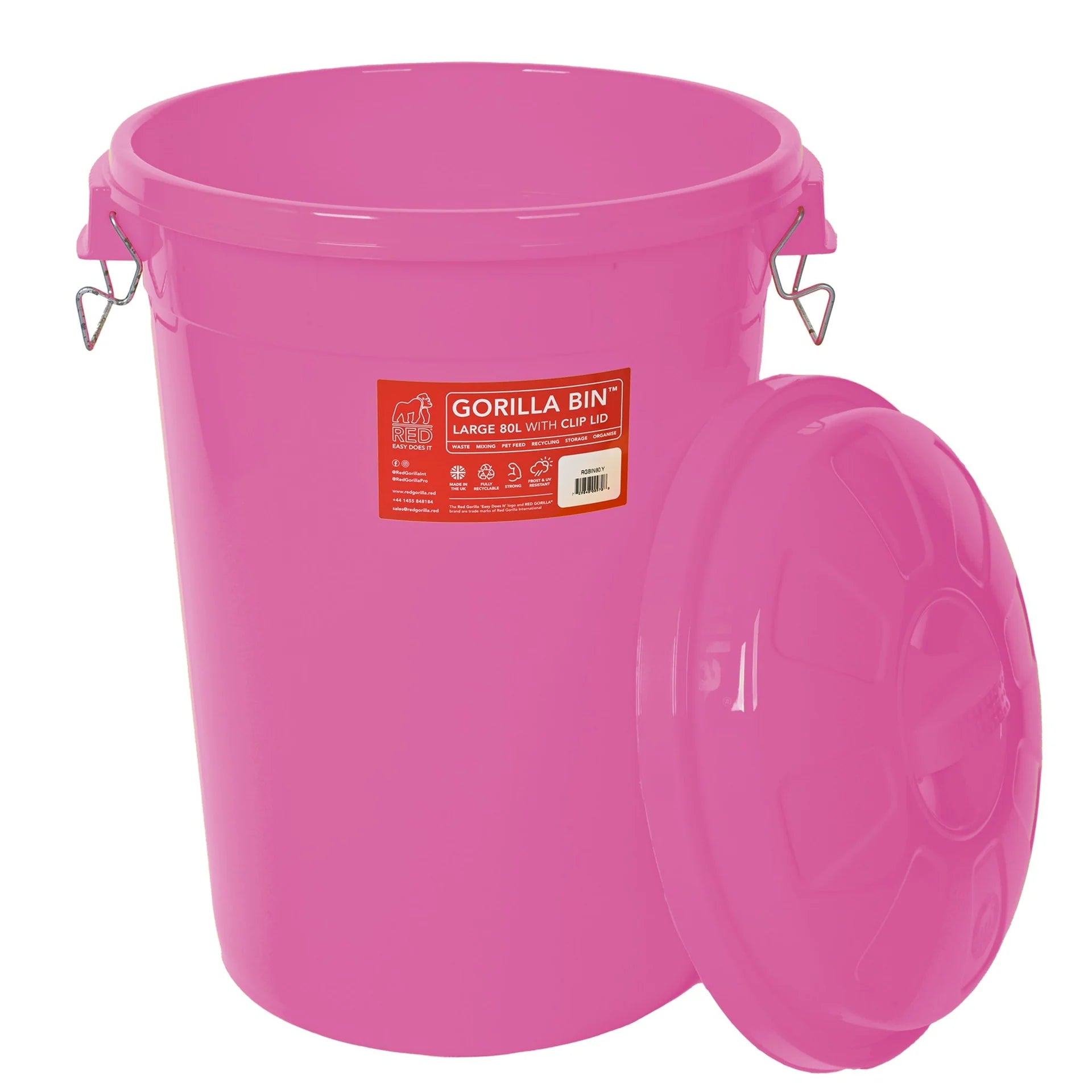Gorilla Bin Clip Lid - 80L