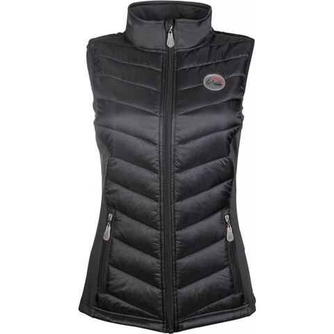 HKM Basel Ladies Nylon Gilet Anthracite