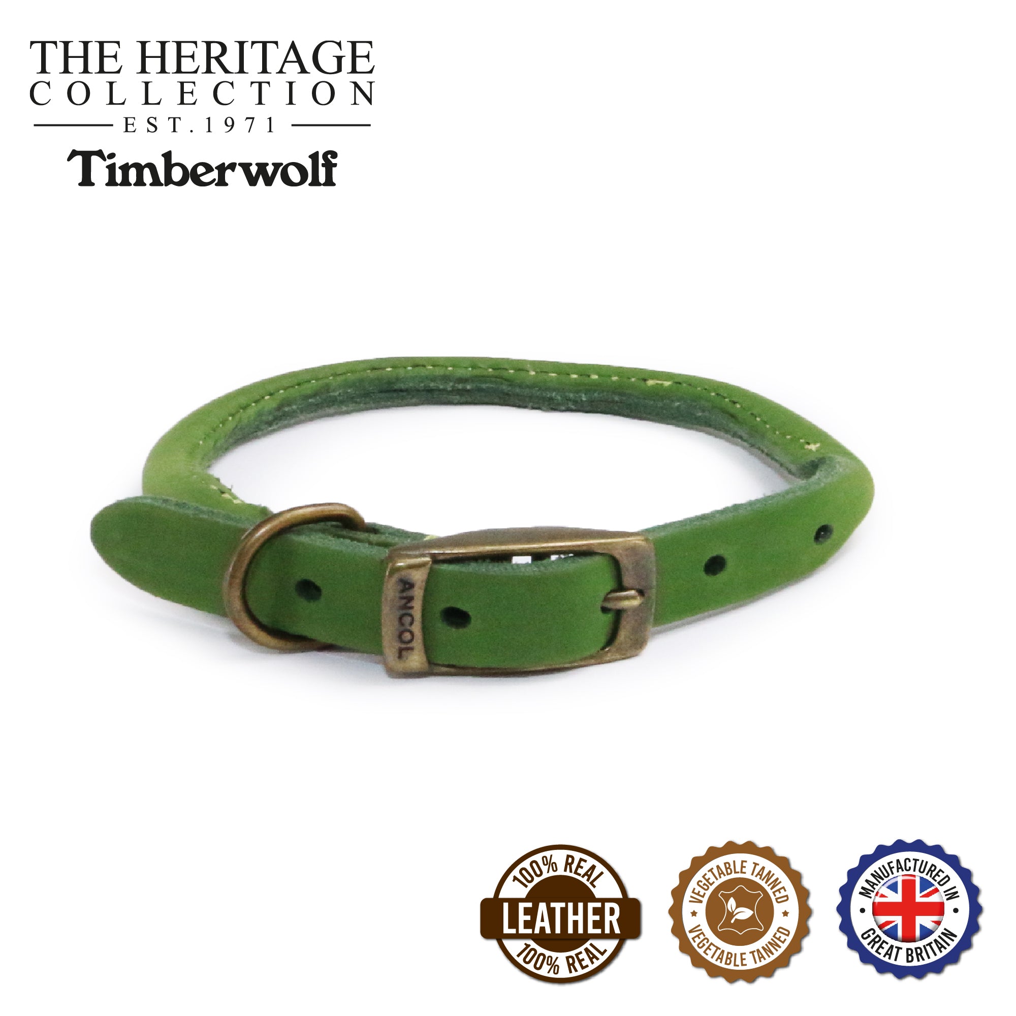 Ancol Heritage Timberwolf Round Collar