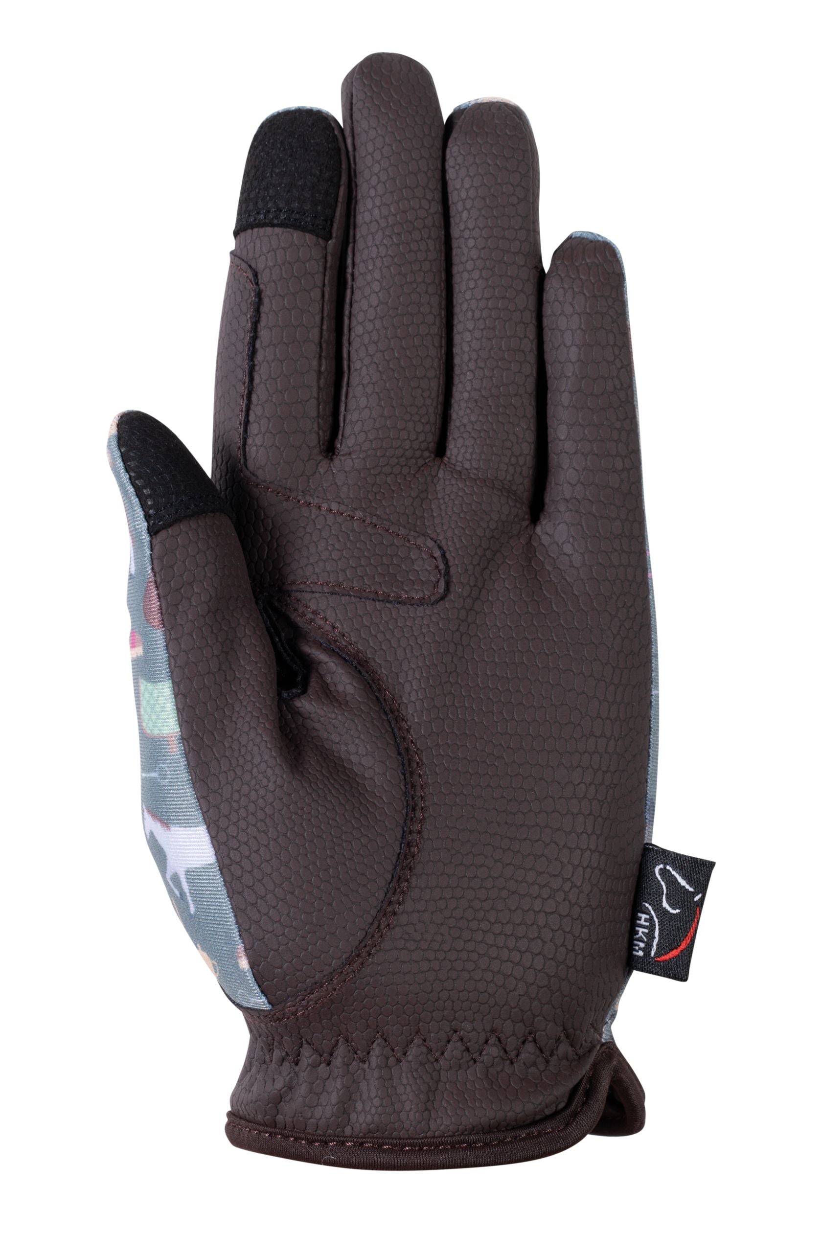 HKM Kids Riding Gloves -Judy- Green