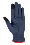 HKM Riding Gloves -Equine Sports- Deep Blue