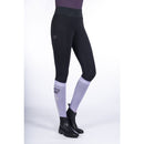 HKM Riding Leggings -Lavender Bay- Silicone Knee Patch