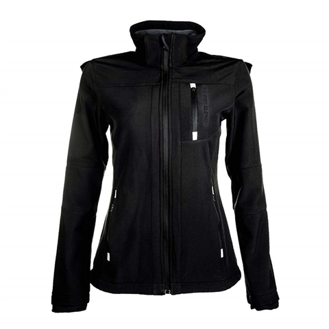 HKM Softshell Sport Jacket Black