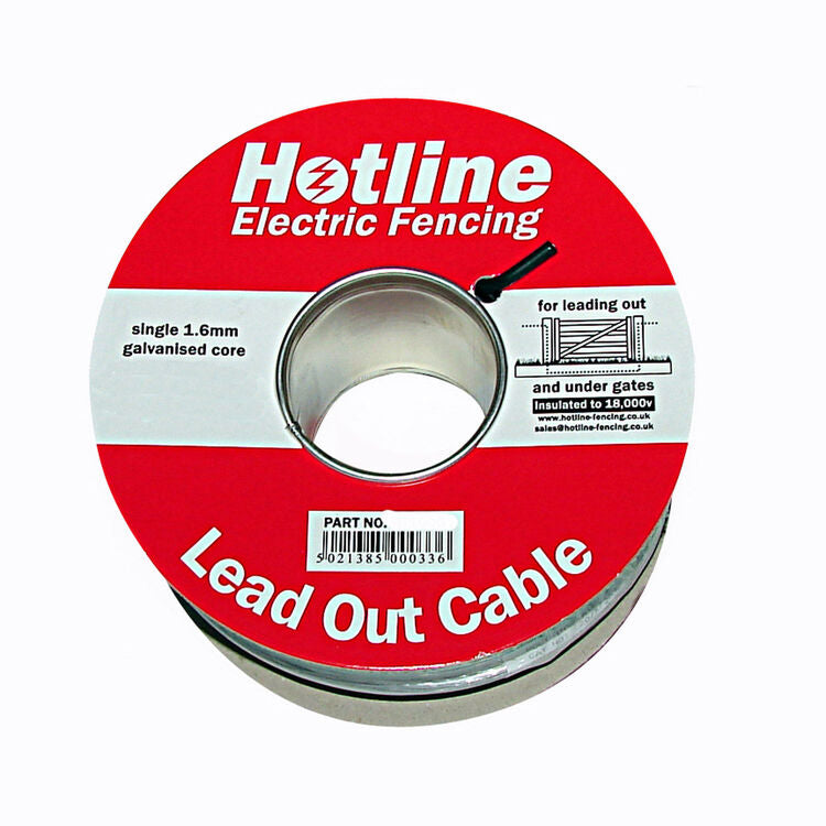 25m Insulated 1.6mm Steel Cable