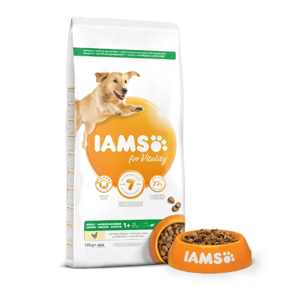 Iams Vitality Large Breed Adult With Chicken 2kg