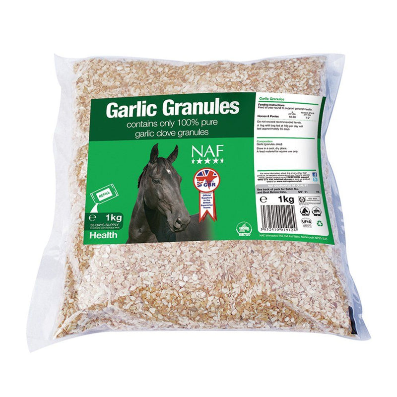 NAF Garlic Granules 1Kg Refill