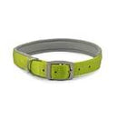 Ancol Viva Padded Nylon Collar Lime