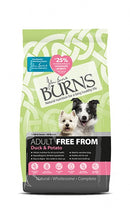 Burns Free From Duck & Potato 2kg