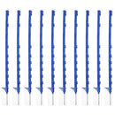 Electric Fence Multi Wire Post Blue 1m 10 pack