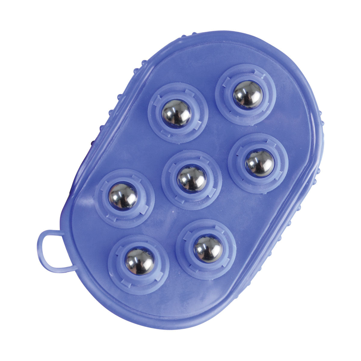 HySHINE Rubber Massage Mitt - Blue