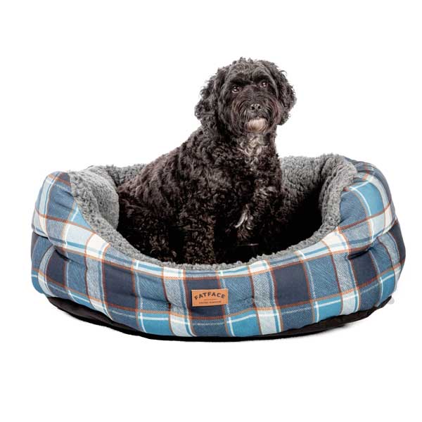 Fatface Fleece Check Deluxe Slumber Bed