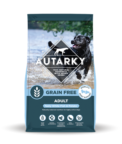 Autarky Grain Free Adult Tasty White Fish & Potato Dog Food