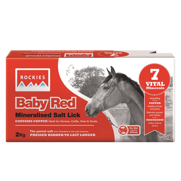 Rockies Baby Red Salt Lick - 2kg