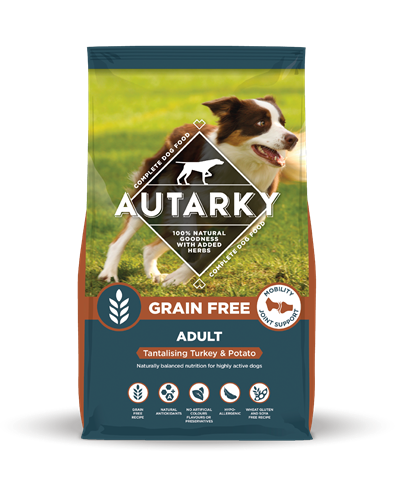 Autarky Grain Free Adult Tantalising Turkey & Potato Dog Food