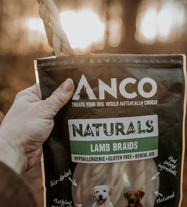 Anco Naturals Lamb Braids 100g