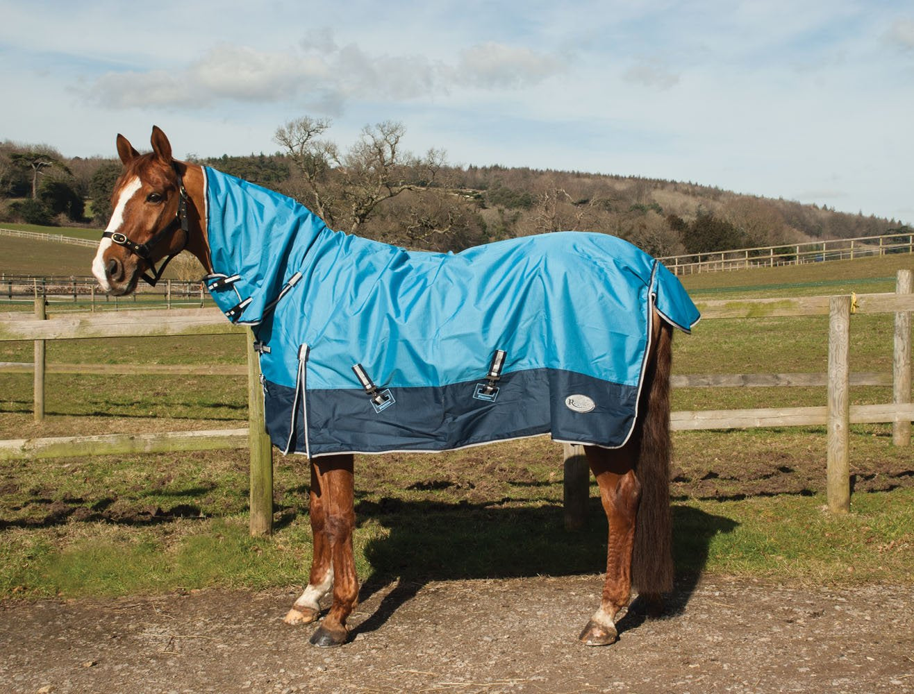 Rhinegold Full Neck Torrent Outdoor - Sky Blue