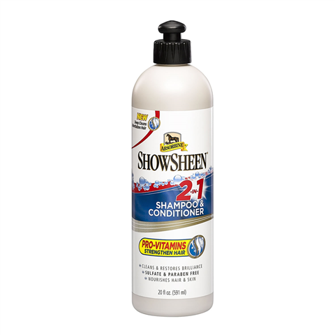 Absorbine ShowSheen 2-in-1 Shampoo & Conditioner 591ml