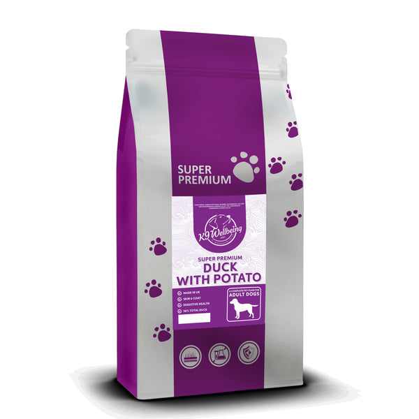 K9 Wellbeing Super Premium Adult Duck With Potato Dog Food