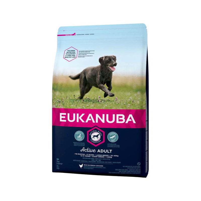 Eukanuba Active Adult Large Breed with Chicken 12kg