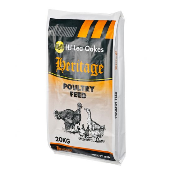 Heritage Poultry Grower Pellets 20Kg