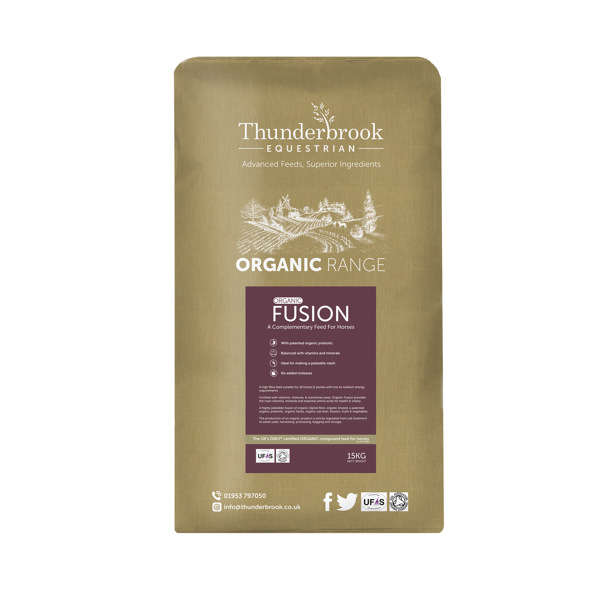 Thunderbrook Organic Fushion 15kg