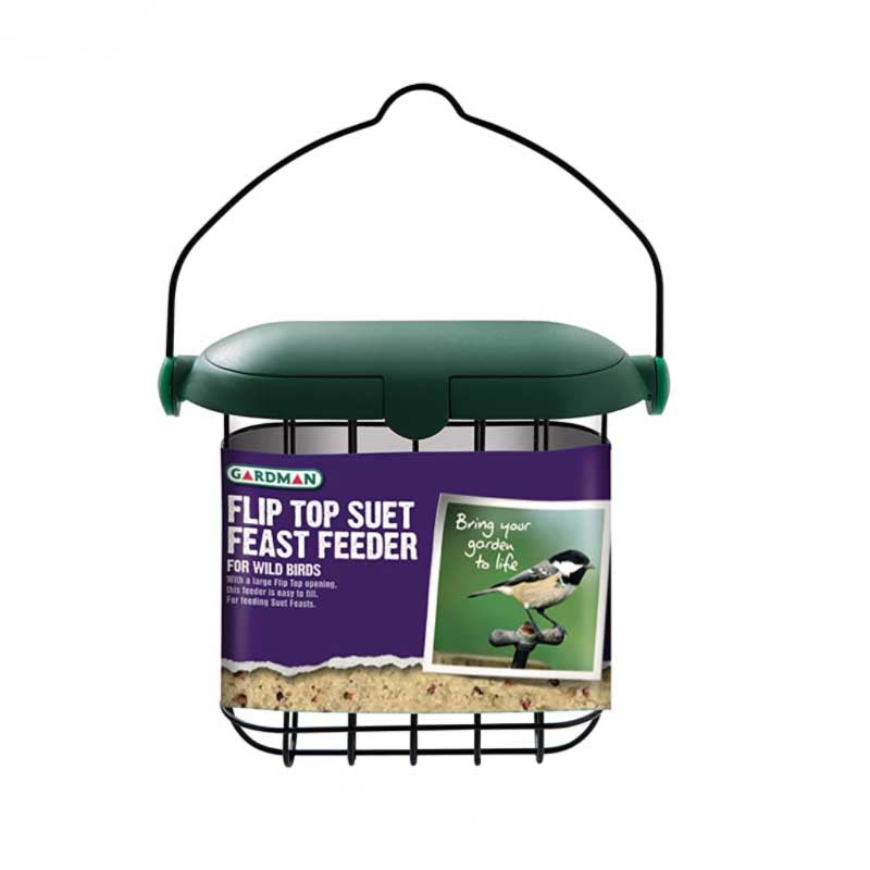 Gardman Flip Top Suet Feast Feeder