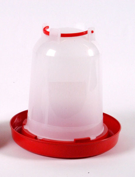 Stockshop Red & White Poultry Drinker