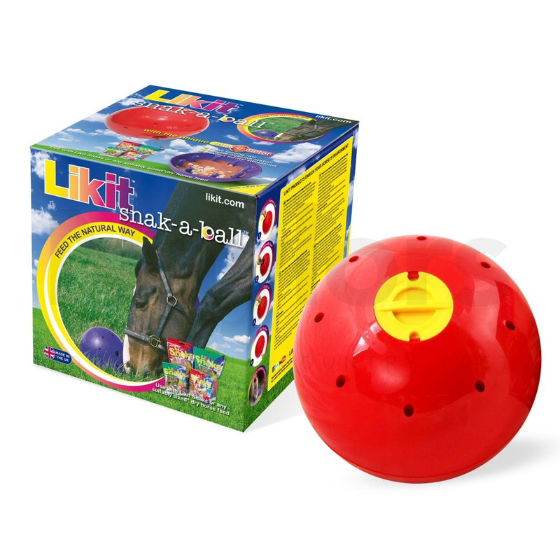 Likit Snak-a-Ball Red