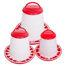 Stockshop Red & White Poultry Feeder