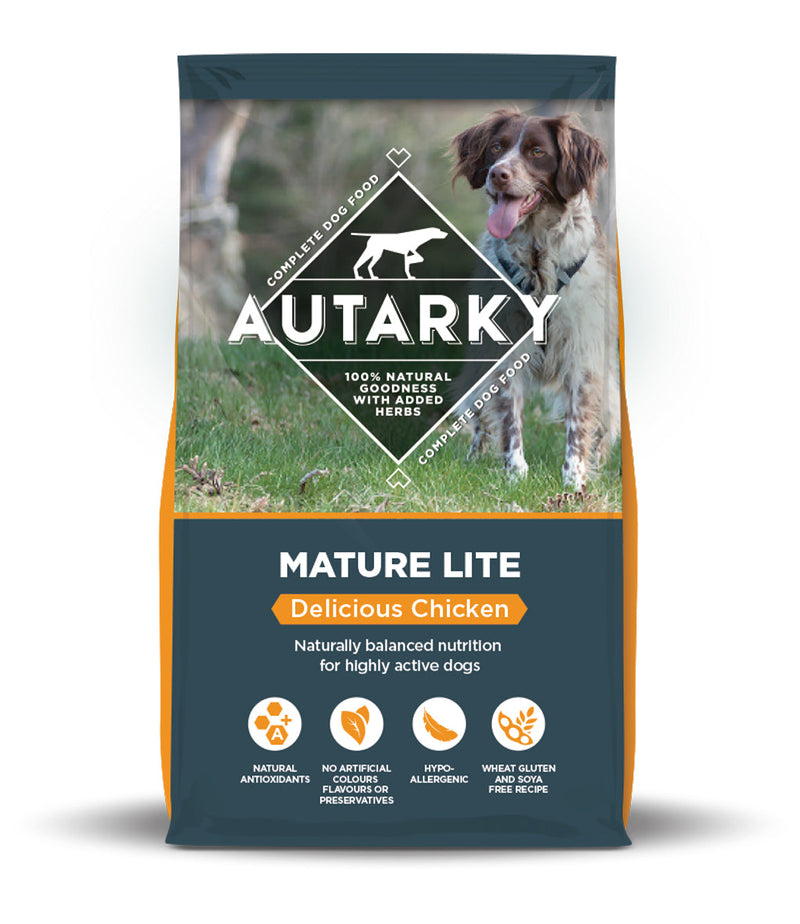 Autarky Mature Lite Delicious Chicken Hypoallergenic Dog Food
