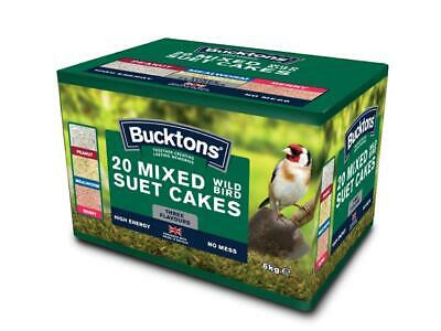 Bucktons 20 Mixed Suet Cakes 6kg
