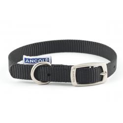 Ancol Nylon Collar Black 35cm